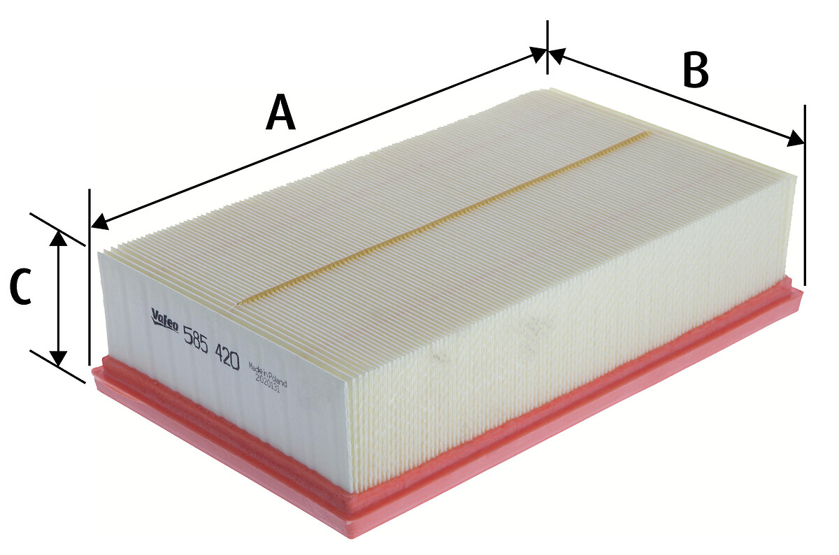 Filtro aria - 585420 VALEO